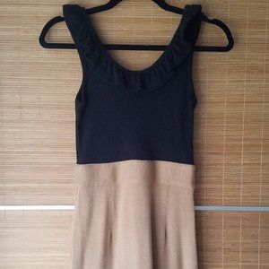 Cotton/wool bodycon dress